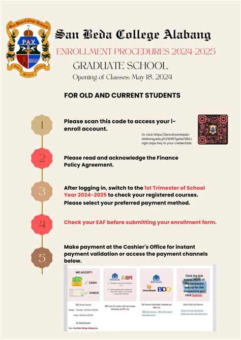 ienroll san beda alabang|Enrollment Procedure – San Beda College Alabang.